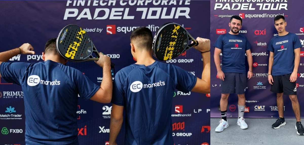 EC Markets Joins Fintech Padel Tour for Charity